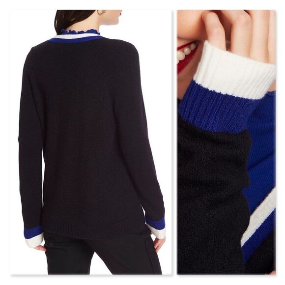 Court & Rowe Kenmare Stripe Trim Cardigan - Picture 2 of 12